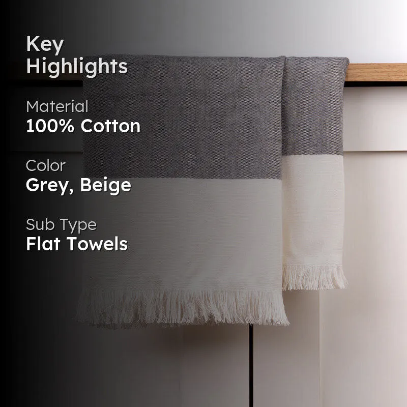 Natura Cotton Bath Towel - Grey media 2