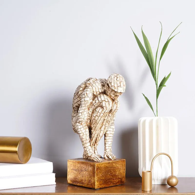 The Masonry Man Resin Showpiece media 1