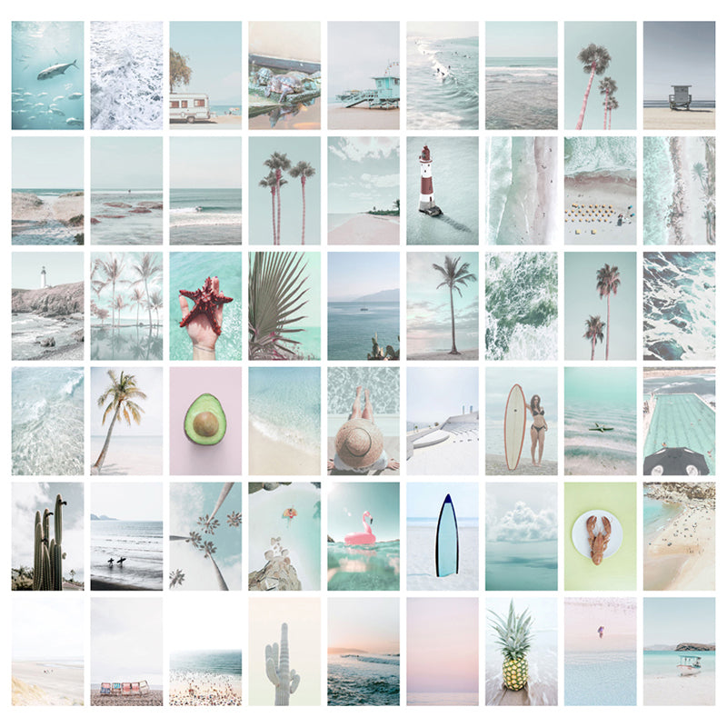 Seaside Serenity Gift Wall Poster - Set Of Fifty Four media 3
