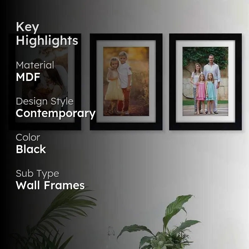 Memories By the Lane Photo Frames - Set Of Three media 2