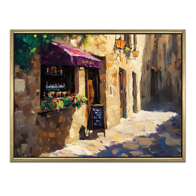 Tuscan Light Canvas Wall Painting With Frame media 3