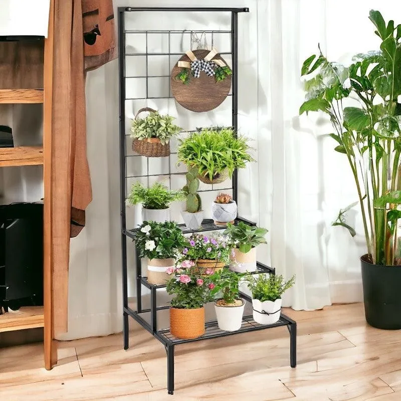 Vetro Planter Stand - Black media 1