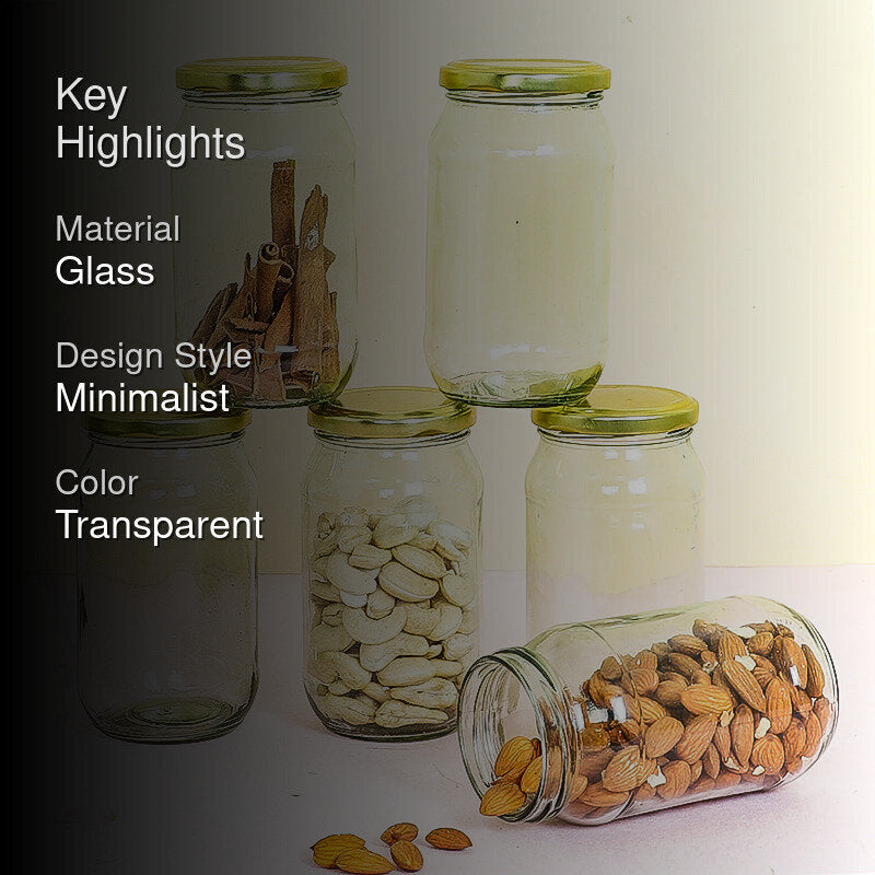 Mikio Storage Jar (400 mL Each) - Set Of Six media 2