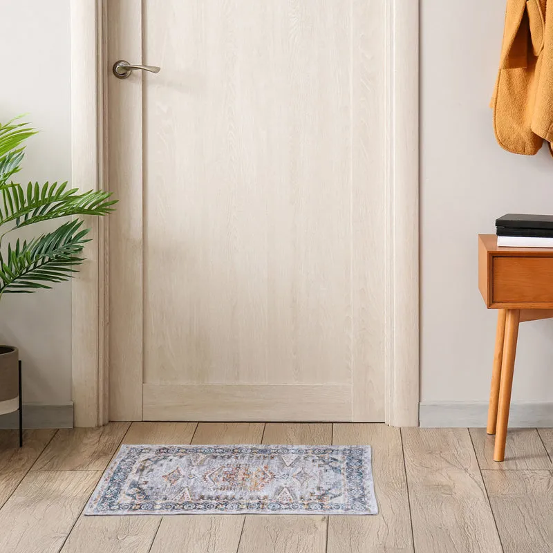Cymbre Cotton Door Mats - Light Blue media 4