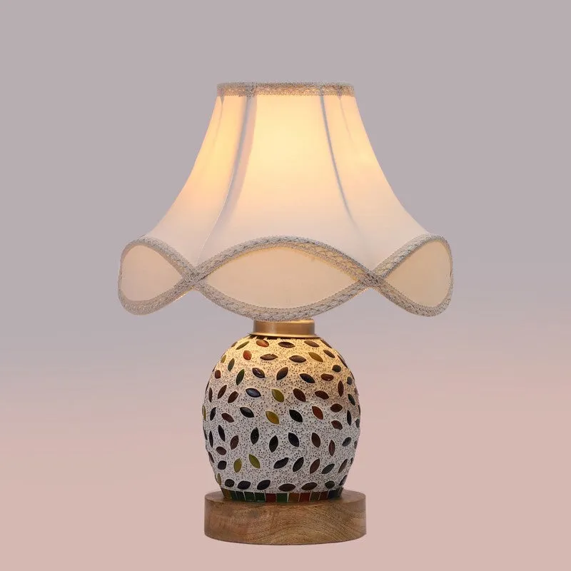 Elyra Arc Wooden Table Lamp - Multicolor media 6