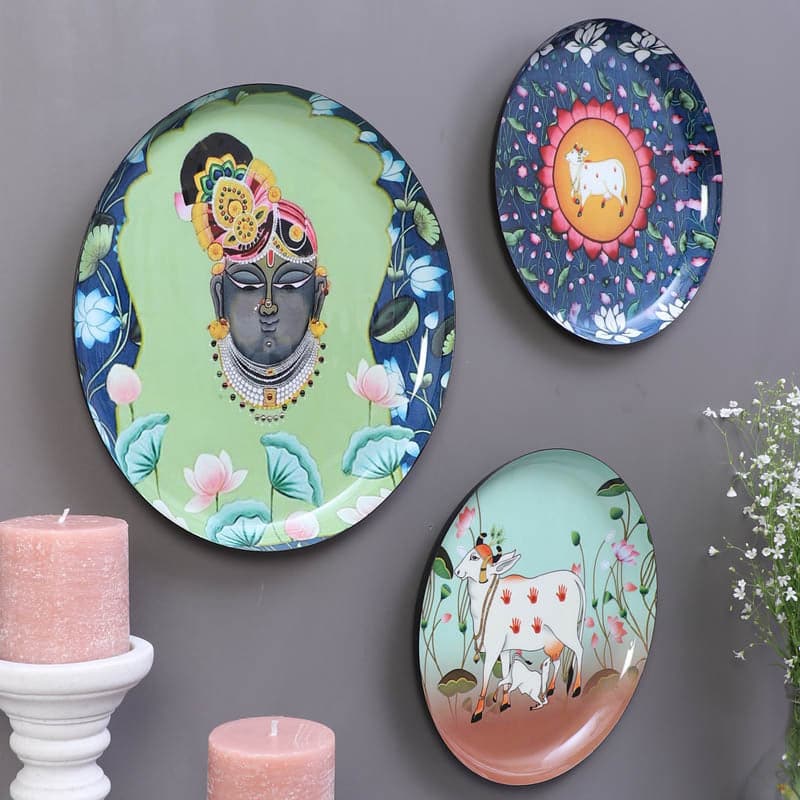 Holy Halo Wall Plate - Set Of Three media 4
