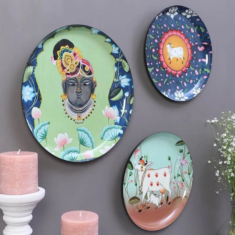 Holy Halo Wall Plate - Set Of Three media 4