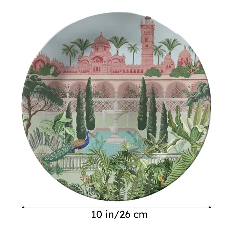 Peacock Charm Wall Plate media 7