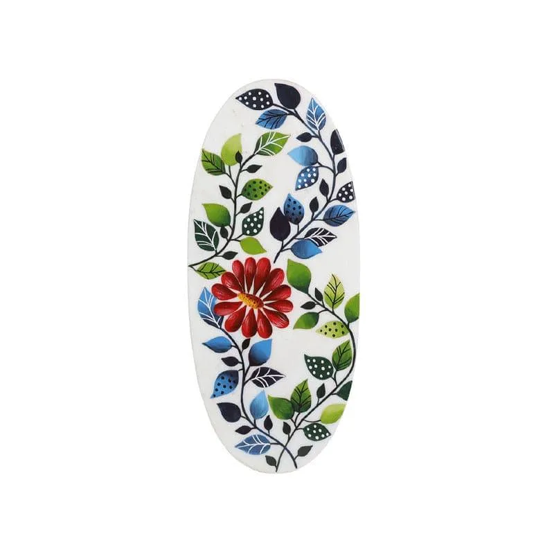 Floral Yard Printed Marble Wall Accent media 3