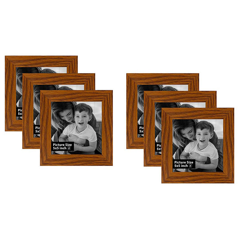 Willow Charm Photo Frame (Brown) - Set Of Six media 3