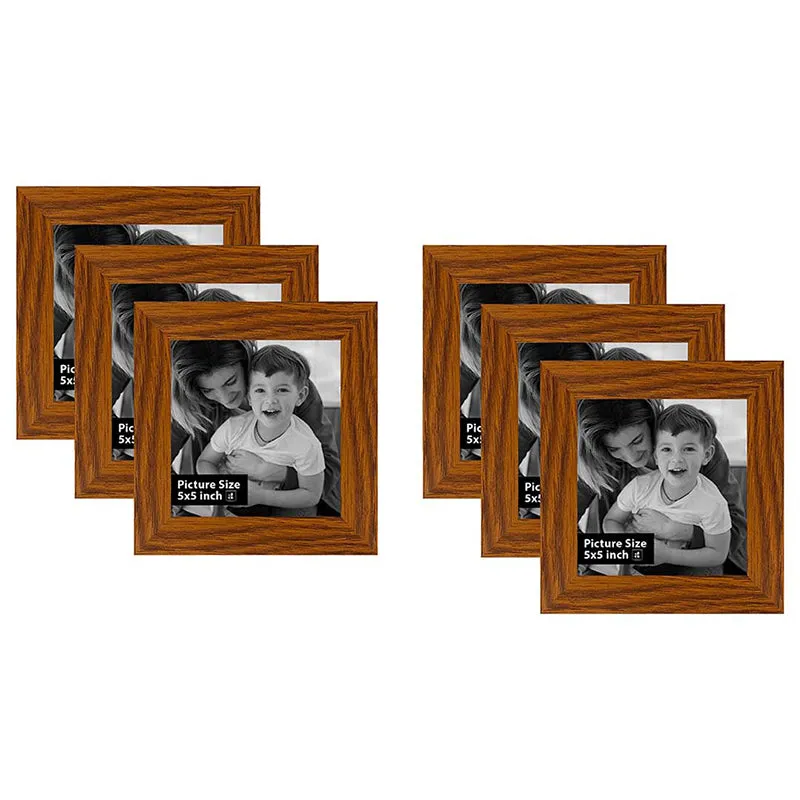 Willow Charm Photo Frame (Brown) - Set Of Six - 3