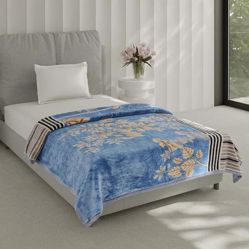Monte Carlo Ocean Blossom Blanket - 483 GSM media 1