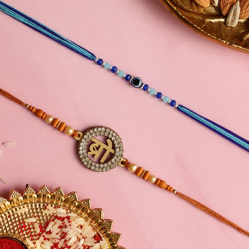 Fun Bro Rakhi with Roli Chawal - Three Piece Set media 3