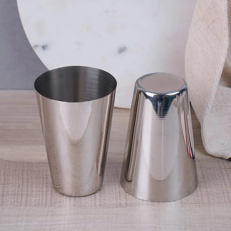 Hiko Stainless Steel Tumbler (350 ML) - Set Of Six media 1