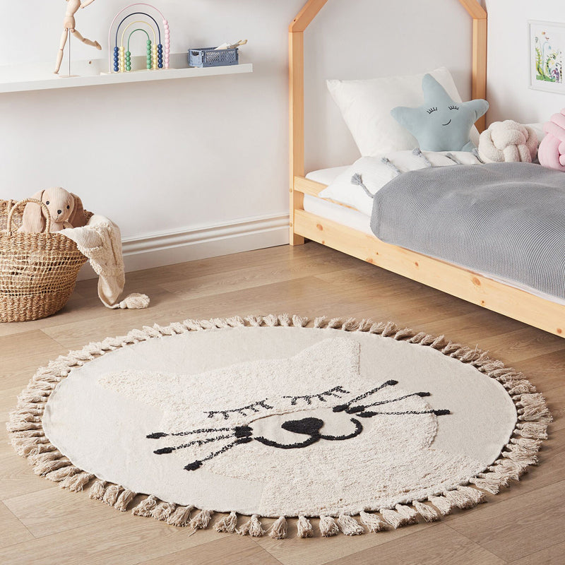 Fluffy Whiskers Tufted Cotton Area Rug media 3