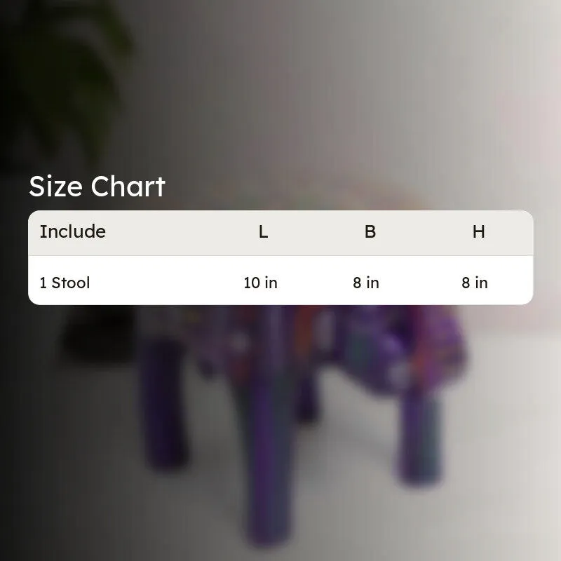 AuraSeat Luxe Bench & Stool - Purple media 7