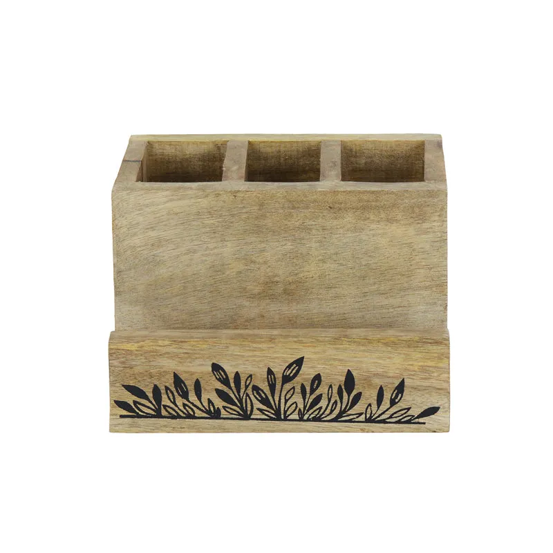 Amra Wooden Cutlery Holder media 3