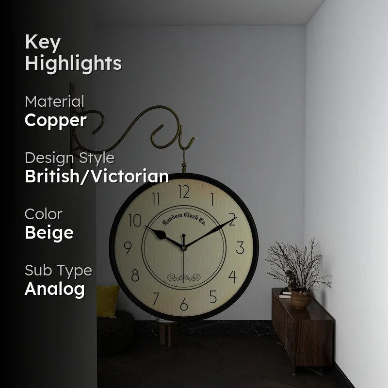 Eraforge Double Sided Wall Clock media 2