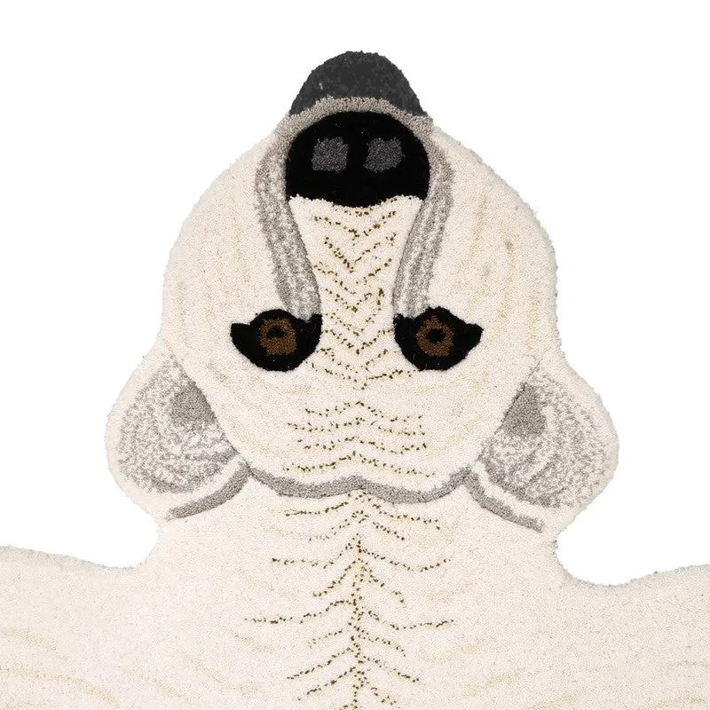 Snowy Bear Cotton Carpet media 5