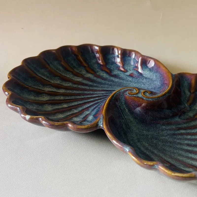 Olive Ciel Ceramic Platter media 7
