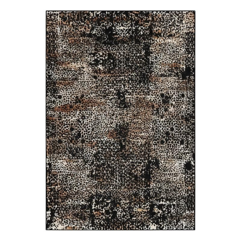 Alda Non-Anti Skid Nylon Dhurries - Black & Brown media 5