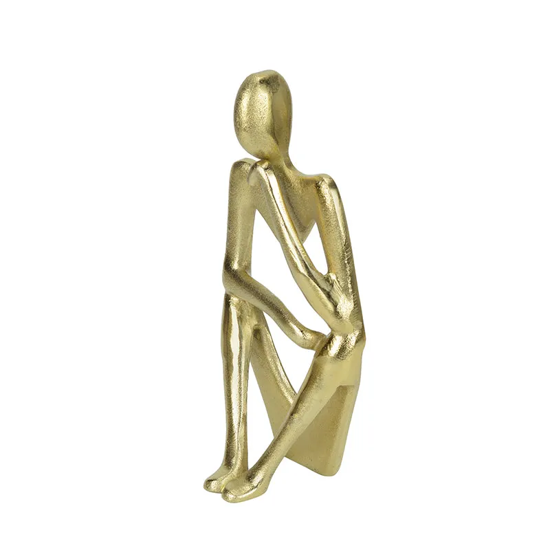 Muted Soul Aluminium Showpiece - Gold media 3