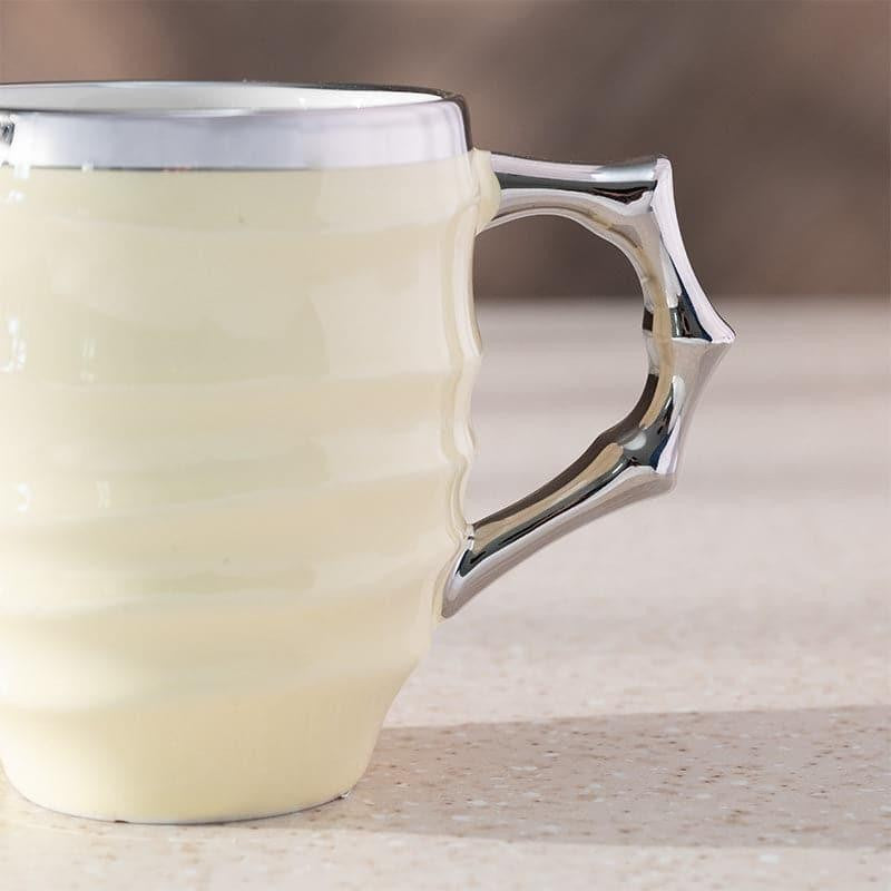 Raleigh Porcelain Coffee Mug (350 mL) - Beige media 3