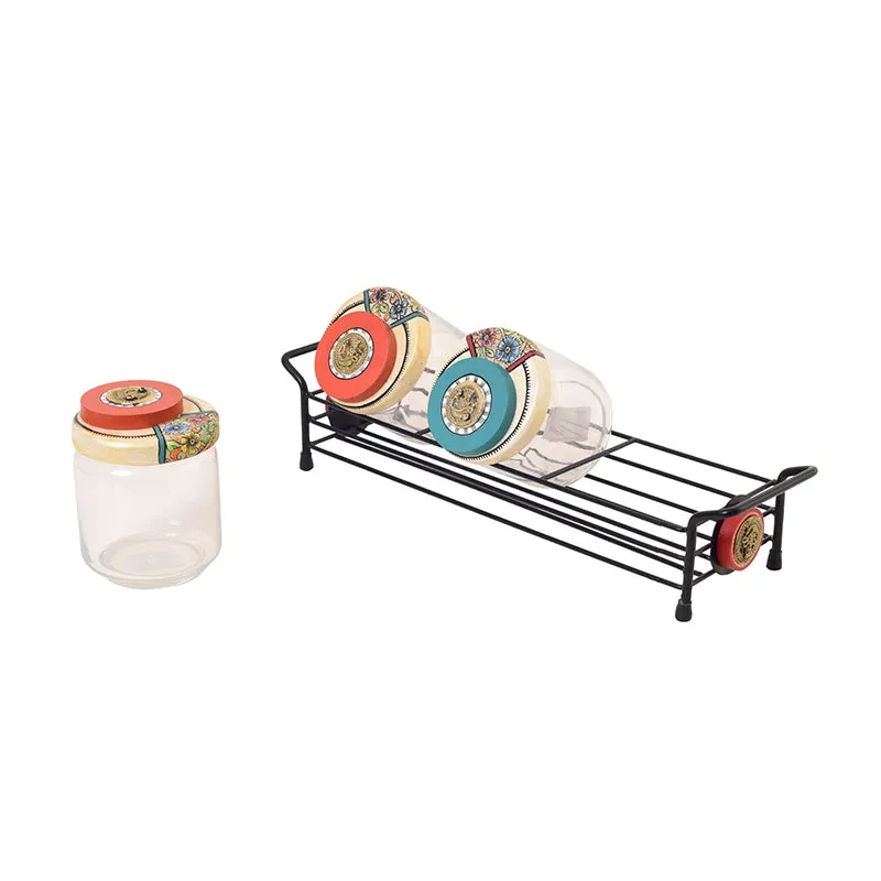 Ishani Jar Set With Tray - Four Piece Set media 3