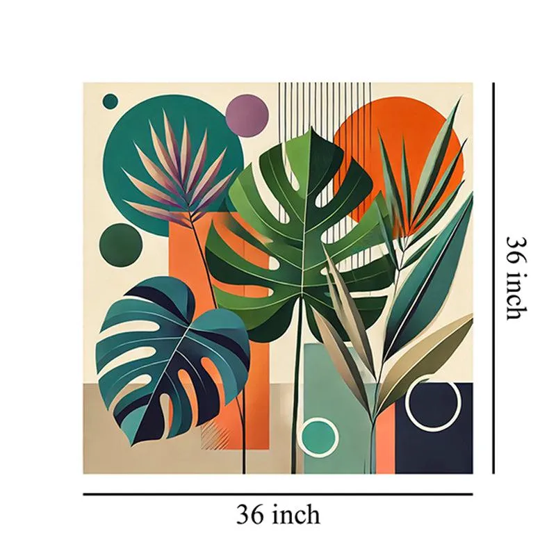 Verdure Geometric Wall Painting media 8