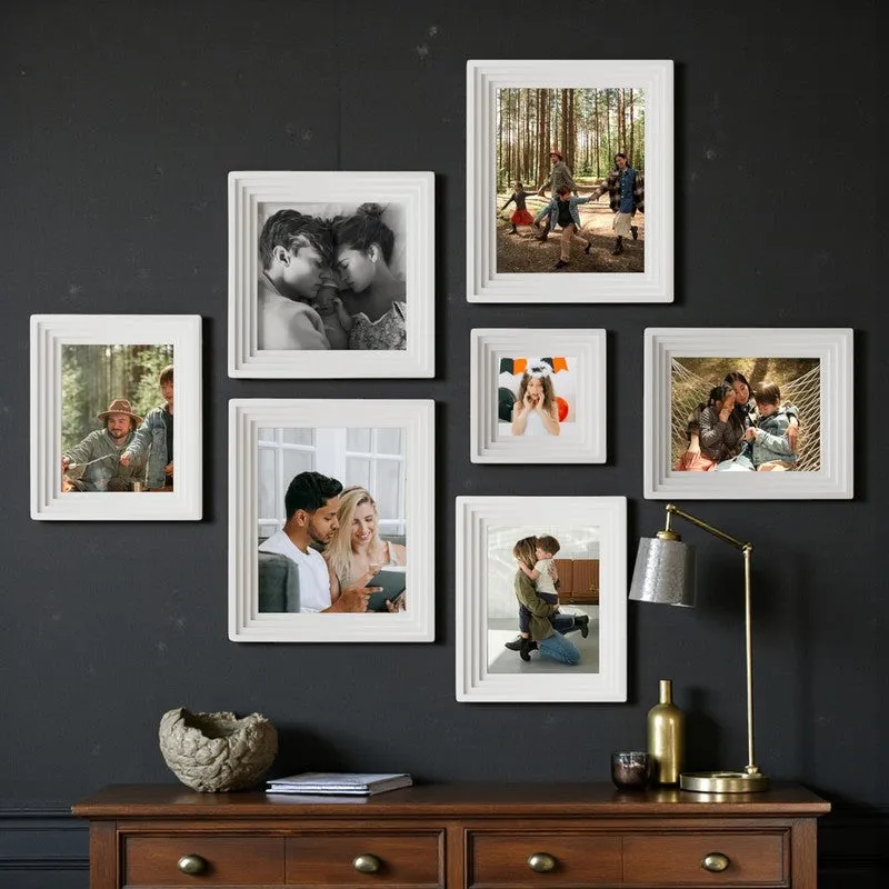 Memories To Rejoice Photo Frames (White) - Set Of Seven media 4