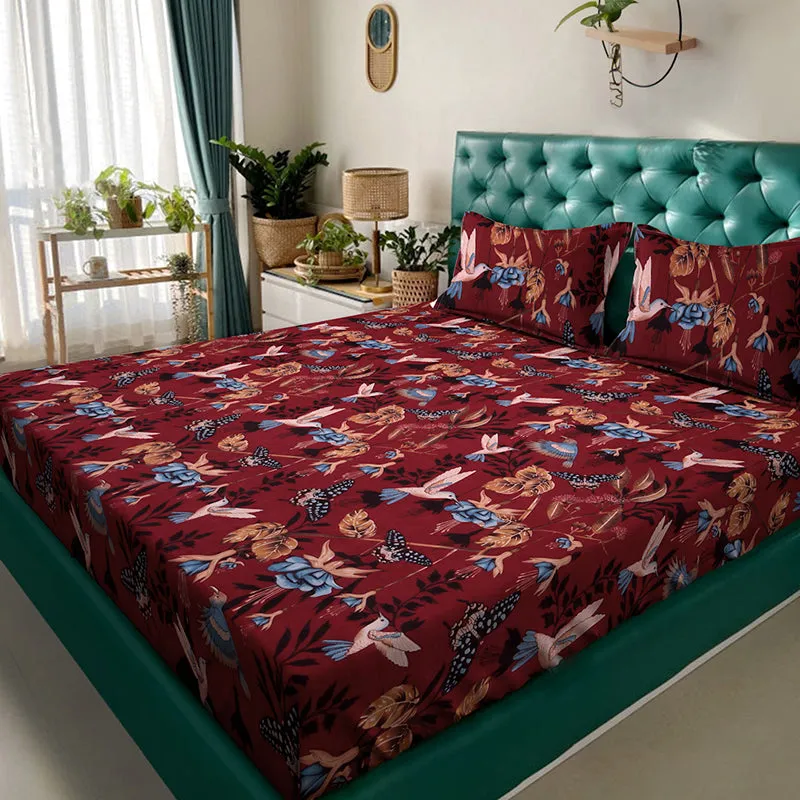 Alma Fitted Bedsheet - 180 GSM media 1