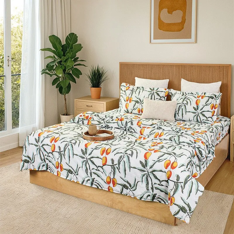 Amra Cotton Bedsheet (Rust) - 180 TC media 9