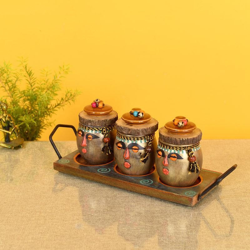 Bhiva Handcrafted Condiment Set - Four Piece Set media 5