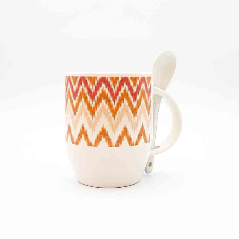 Dazzling Ceramic Coffee Mug (325 mL) - Two Piece Set media 6
