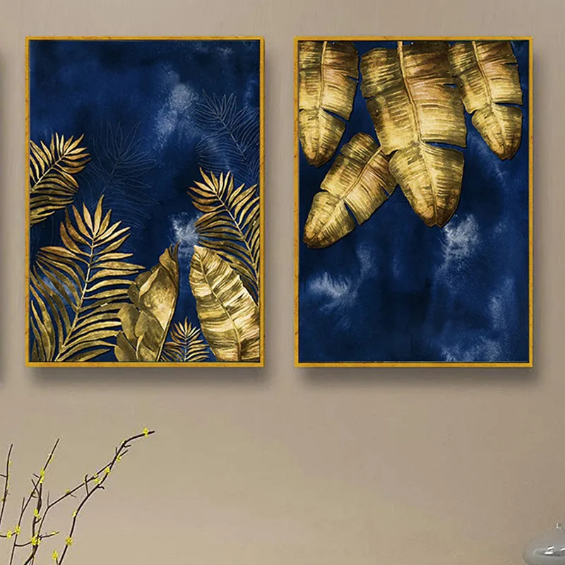 Midnight Foil Wall Art - Set Of Two media 1