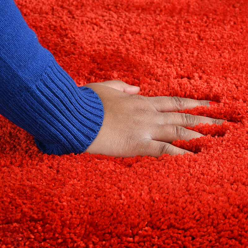 Lois Anti Skid Bath Mat - Red media 3