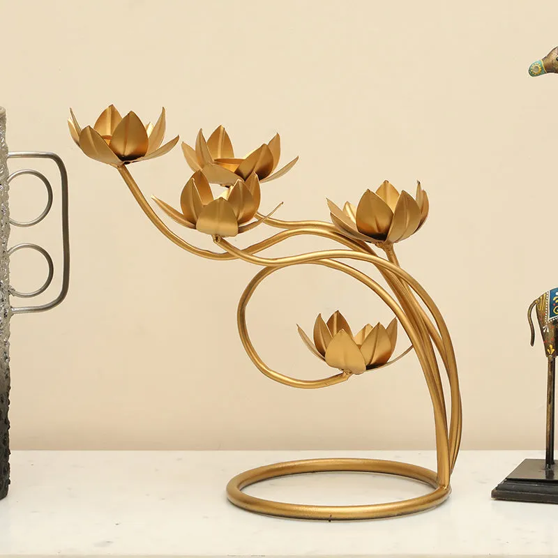 Refined Bloom Metal Showpiece media 1