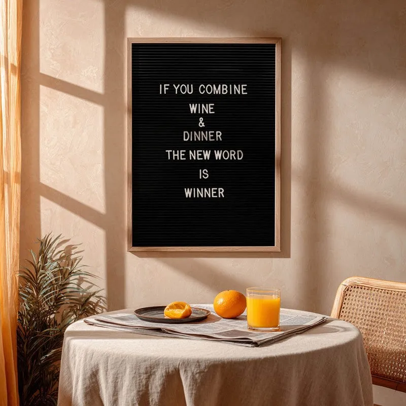 Wine Domination Archival Canvas Wall Art - Brown media 4