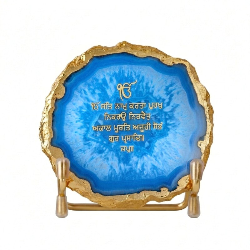 Agira Omkar Mantra Agate Showpiece media 4
