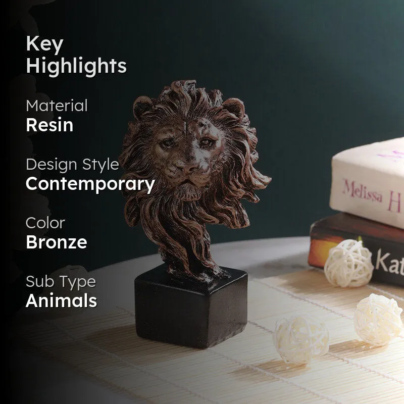 Lionheart Resin Showpiece media 2