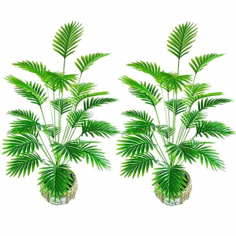 Faux Tropical Plant Stick - 2.72 ft media 5