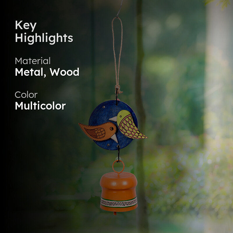 Bird Bell Windchime media 2