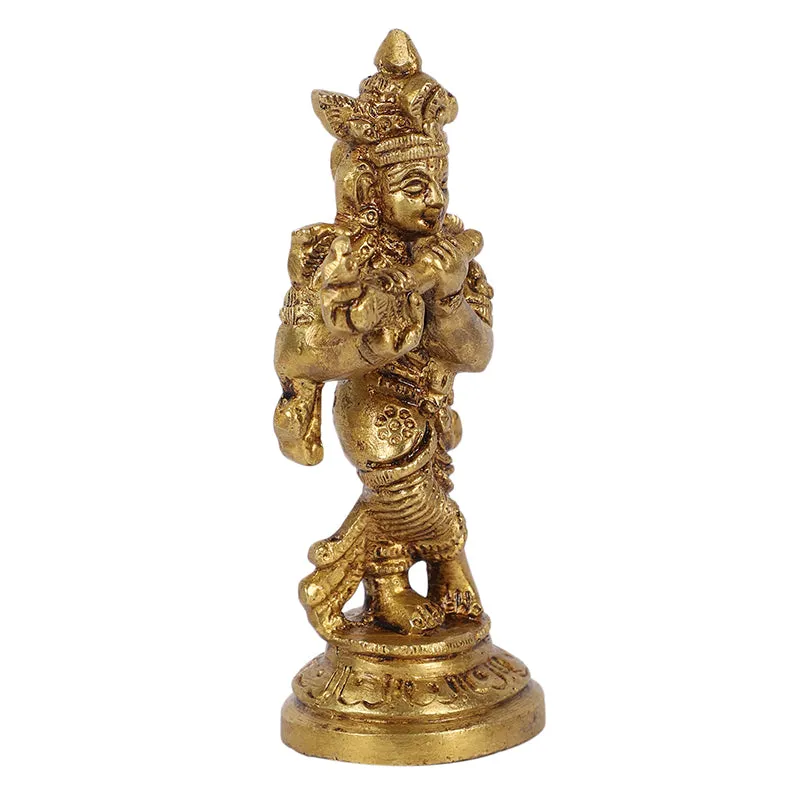 Shri Venugopala Swami Brass Idol media 3