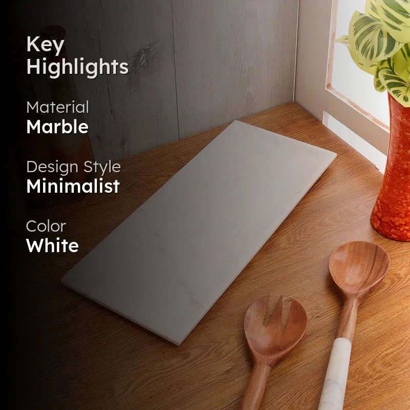 Stratara Marble Serving Platter media 2