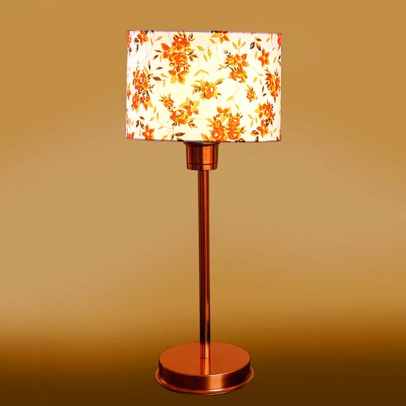 Kavira Soly Floral Metal Table Lamp - Multicolor media 7