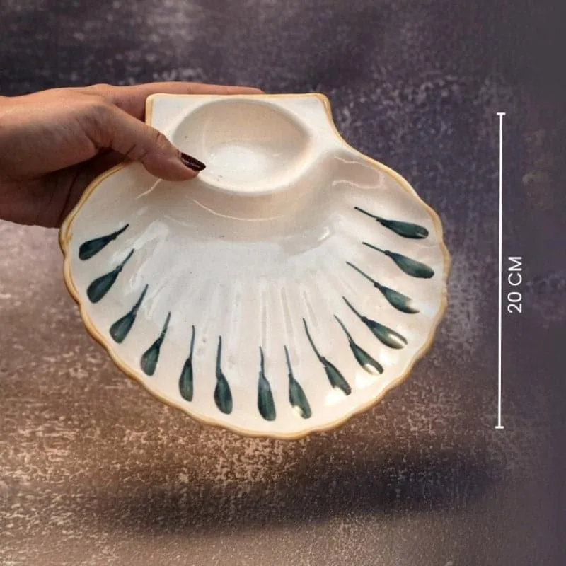 Sea Dive Ceramic Chip & Dip Platter media 4