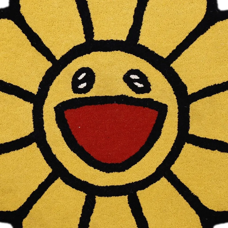Floriya Wool Carpet - Yellow media 4