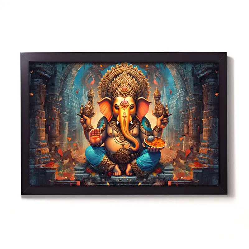 Vakrathund Spiritual Wall Painting media 3