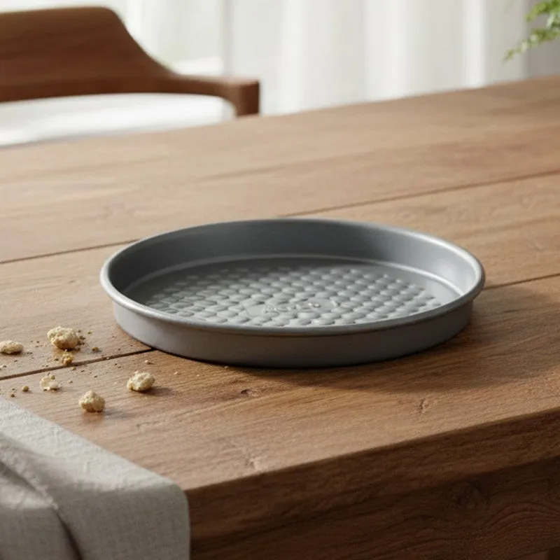 Meyer Lumira Grey Carbon Steel Round Baking Dish media 1