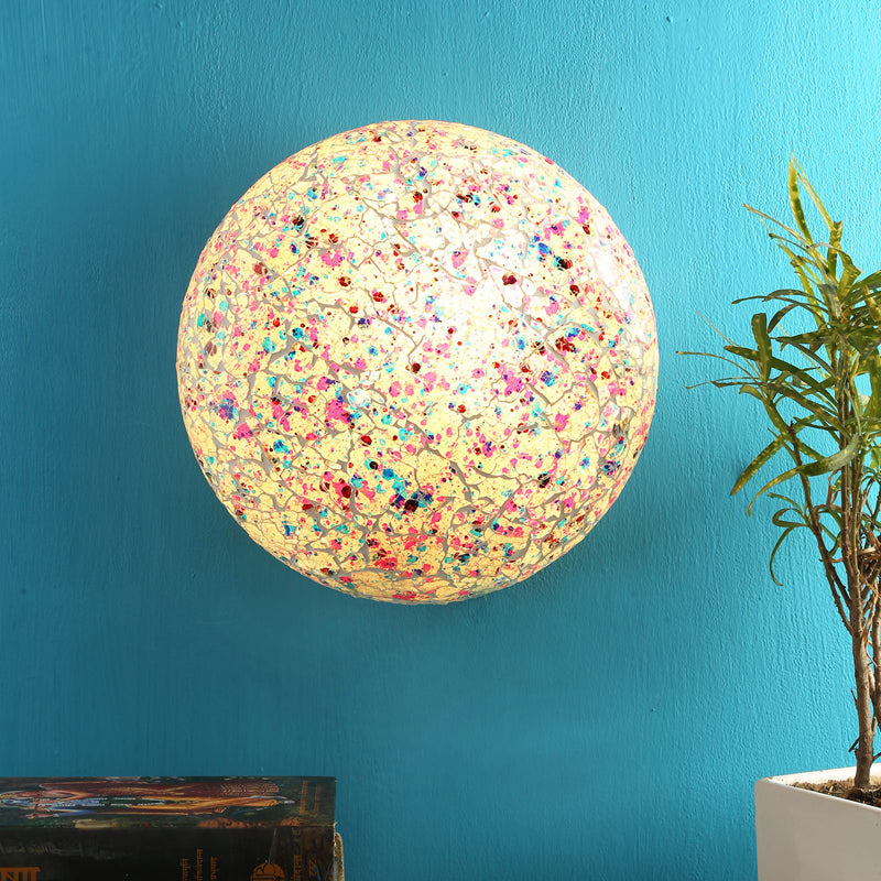 Mosaic Flush Mount Glass Ceiling Lamp